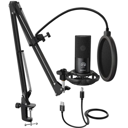 FIFINE T669 - USB MICROPHONE CONDENSER KIT BLACK