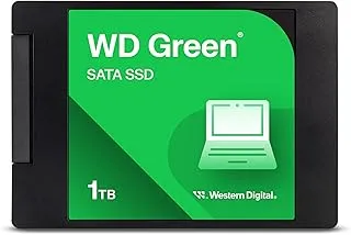 Western Digital WD Green SATA 1TB, Up to 545MB/s, 2.5 Inch/7 mm, 3Y Warranty, Internal Solid State Drive (SSD) (WDS100T3G0A)