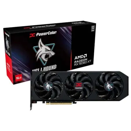 PowerColor Hellhound AMD Radeon RX 9060 XT 16GB GDDR6 Graphics Card