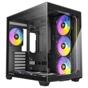 Antec C5 ATX Mid Tower Gaming Cabinet Black without Fans