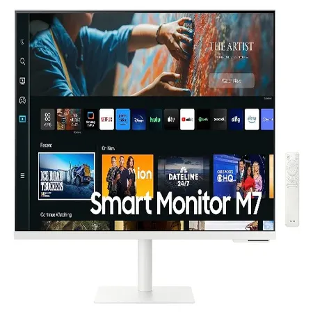 SAMSUNG M7 LS32BM700UWXXL 32 Inch 4K UHD 60Hz VA Panel 4MS VA Gaming Monitor