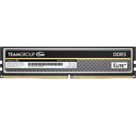 TEAMGROUP Elite 16GB ( 16GB x 1 ) 5600MHz DDR5 Ram (Black) ( CL46 )