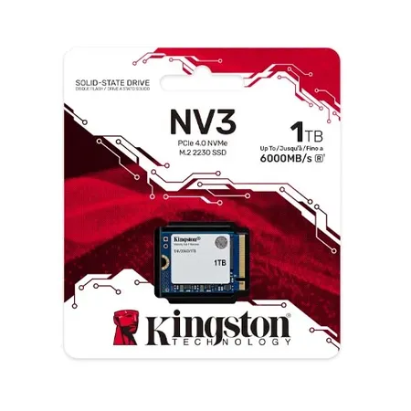 Kingston NV3 1TB PCIe Gen4 NVMe M.2 2230 SSD