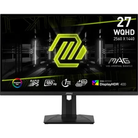 MSI MAG274QRF QD E2 27" 180Hz 2560x1440 WQHD 1ms IPS Panel Quantum Dot Technology Gaming Monitor