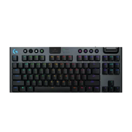 LOGITECH G915 X Lightspeed Tenkeyless Mechanical Wireless Gaming Keyboard ( Black ) ( GL Tactile Switch ) ( 920-012726 )