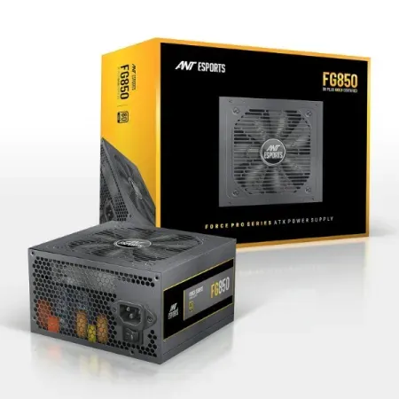 Ant Esports FG850 V2 - 80 Plus Gold Certified 850 Watt Full-Modular Power Supply
