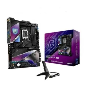 ASRock Phantom Gaming Z890 Nova WiFi LGA1851 ATX Motherboard (Z890-NOVA-WIFI)