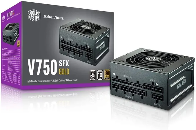 COOLER MASTER MWE 750 VSFX 80 PLUS GOLD ATX 3.1 POWER SUPPLY