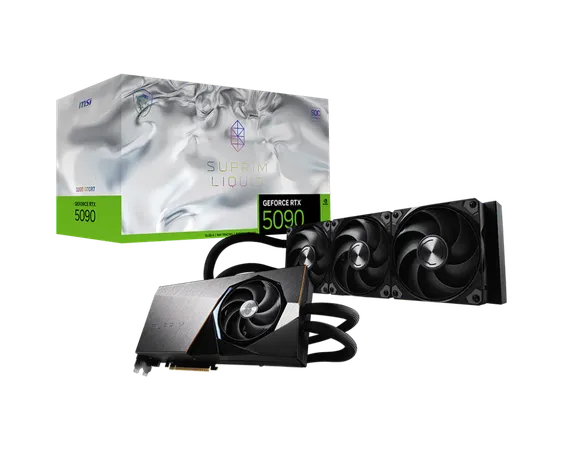 MSI GeForce RTX 5090 Suprim Liquid SOC 32GB Nvidia Graphic Card
