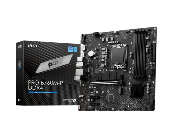MSI B760M-P PRO DDR4 INTEL LGA1700 MOTHERBOARD