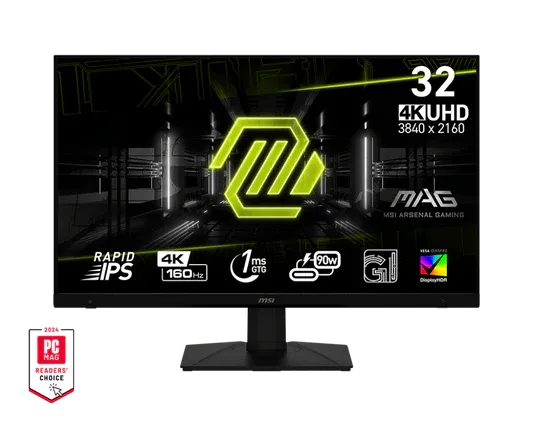 MSI MAG 322UPF 32" 4K 2160p UHD 160Hz 1ms Gaming Monitor