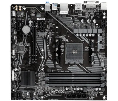 GIGABYTE GA-A520M-DS3H AMD AM4 MOTHERBOARD