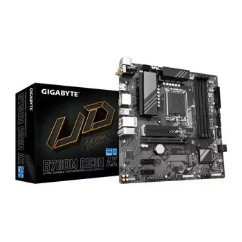 Gigabyte B760M Ds3h AX DDR5 Intel 13th and 12th Gen LGA 1700 M-ATX Motherboard Supports Intel 12th, 13th & 14th Gen Processors14