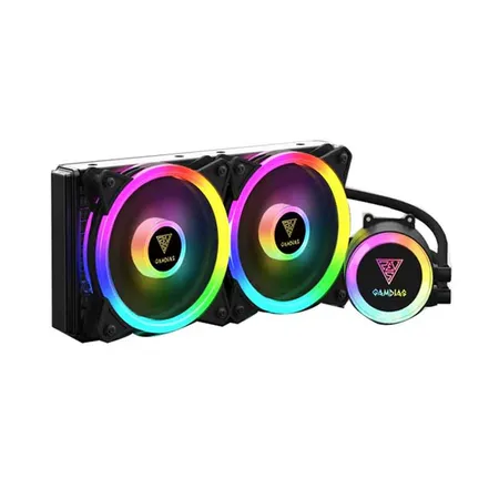 GAMDIAS Chione M2-240 Lite ARGB 240mm CPU Liquid Cooler (Black)