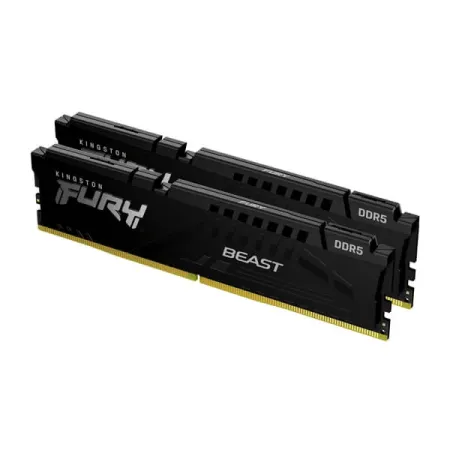 Kingston Fury Beast RGB 32GB (32GBx1) DDR5 5600MHz Desktop RAM (Black) KF556C36BBEA-32