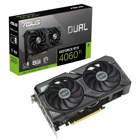 ASUS Dual GeForce RTX 4060 Ti EVO 8GB OC White Graphic Card