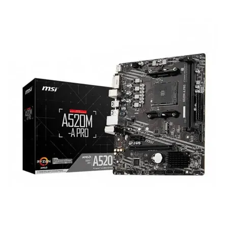 MSI A520M-A Pro Motherboard...