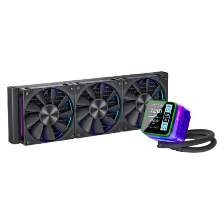 Ant Esports Glacius-360D ARGB CPU Liquid Cooler with LCD Display