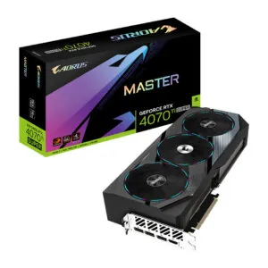 Gigabyte Aorus GeForce RTX 4070 Ti Super Master 16GB Graphic Card GV-N407TSAORUS M-16GD