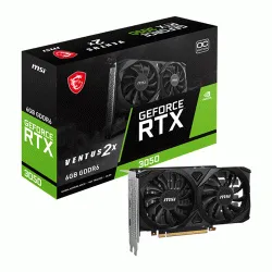 MSI GeForce RTX 3050 VENTUS 2X E 6G OC 6GB GDDR6