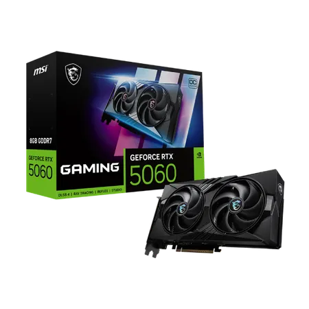 MSI Nvidia GeForce RTX 5060 Gaming Trio OC 8GB GDDR7 Triple Fan Graphics Card