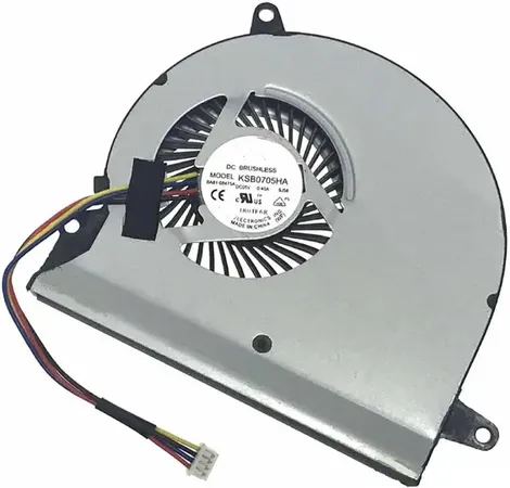 Sparefly Laptop CPU Fan Compatible For Asus U56E U56E-RAL9 Delta BB86 BDB05405HHB Cooling Fan Laptop Cooler