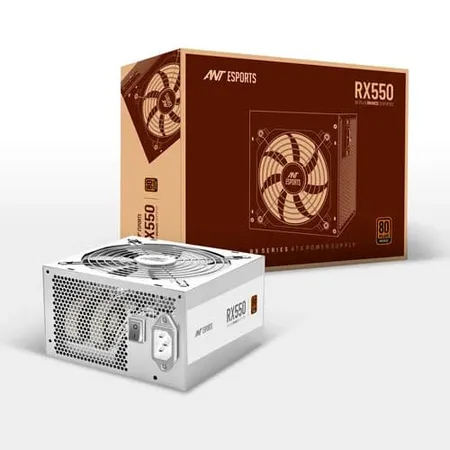 Ant Esports RX550 White 80 Plus Bronze Gaming Powe...