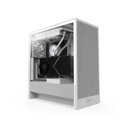 NZXT H5 FLOW RGB MID-TOWER ATX CABINET WHITE