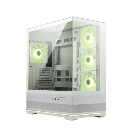 MSI MAG PANO 110R PZ Mid-Tower Gaming PC Case - White