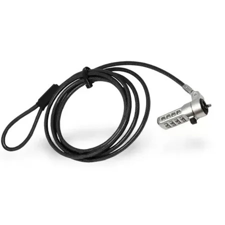 Cadyce CA-CCLK Laptop & Computer Locking Cable with 4-Digit Combination Key and 2m Twisted Steel Wire