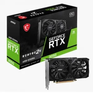 MSI RTX 3050 Ventus 2X OC 6GB Graphics Card