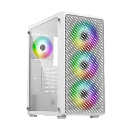 ANT ESPORTS 211 AIR MID-TOWER ATX CABINET WHITE