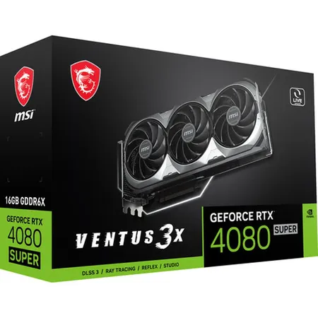MSI GeForce RTX 4080 Super Ventus 3X 16GB Nvidia Graphic Card