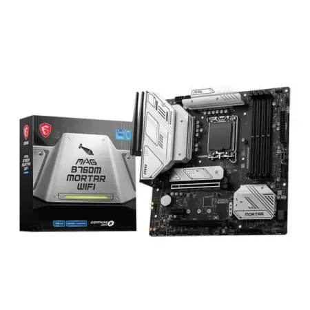 MSI MAG B760M Mortar Wifi DDR4 Intel Motherboard