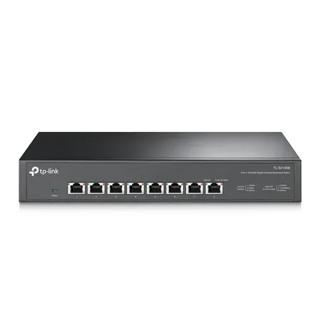TP-Link TL-SX1008 8 Port 10G Multi-Gigabit Unmanaged Desktop/Rackmount Ethernet Switch