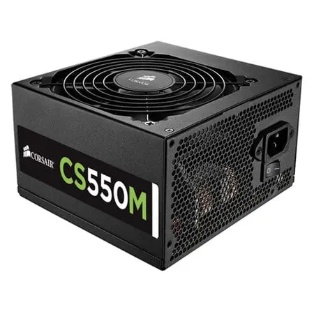 CORSAIR CS550M 80+ Gold Semi Modular Power Supply (550W)