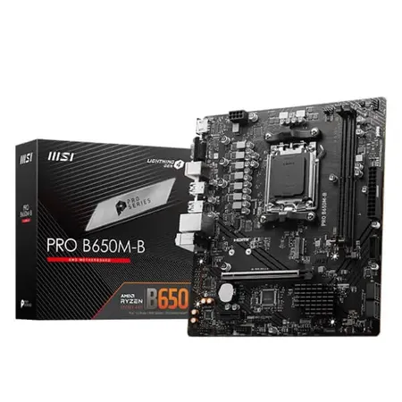 Msi Pro B650M-B Ddr5 Am5 Micro Atx Motherboard (PRO-B650M-B)