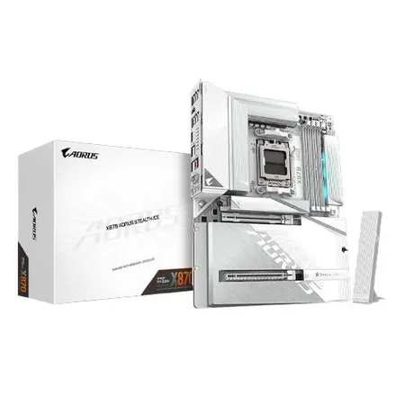 Gigabyte X870 Aorus Stealth ICE ATX Wi-Fi 7 Motherboard