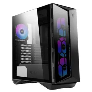 MSI MPG Gungnir 110R ARGB Mid Tower Cabinet, ATX Support, Up To 360 mm Radiator Support