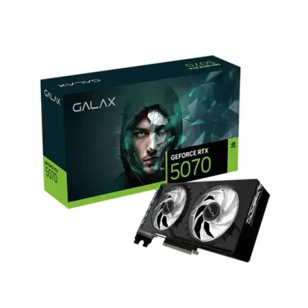 GALAX GeForce RTX 5070 1-Click OC 12GB GDDR7 RGB Gaming Graphics Card 57NON7MDBROC