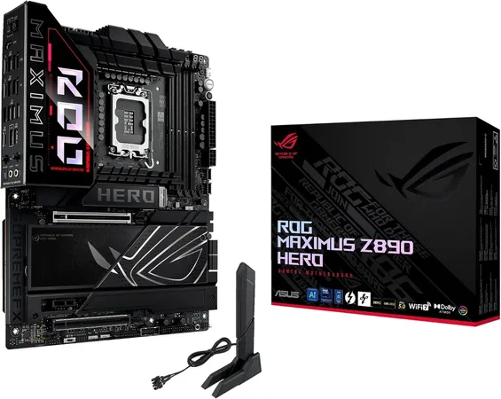 ASUS ROG MAXIMUS Z890 HERO BTF LGA 1851 ATX Motherboard