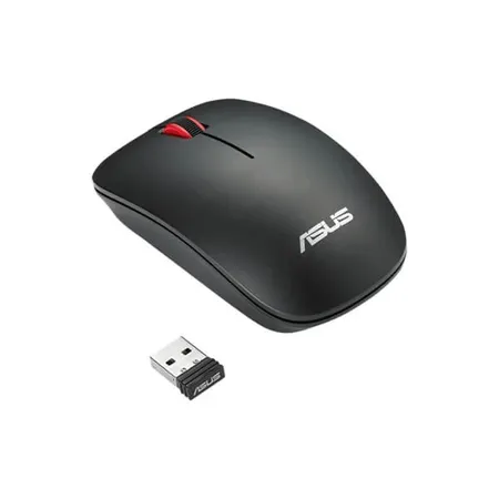 ASUS WT300 Wireless Ergonomic USB Mouse, Ambidextrous Design, Up to 1600 Dpi, Compact & Lighweight Mouse,2.4GHz Nano Dongle, Up to 15 Months of Battery Life – Black