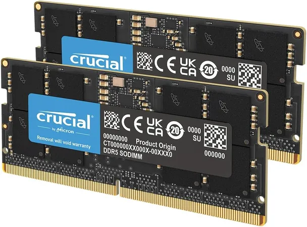CRUCIAL 32GB KIT (2X16GB) DDR5-5600 DESKTOP RAM CL46 CT2K16G56C46U5