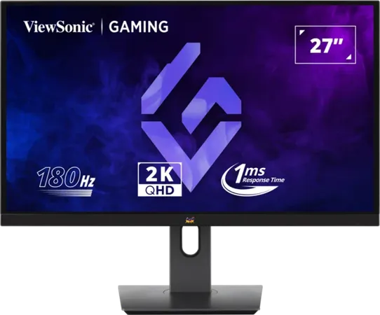 VIEWSONIC VX2758A-2K-PRO-4 27 Inch QHD 180Hz IPS Panel 137% SRGB 1MS AMD Freesync Gaming Monitor