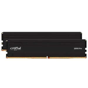 Crucial Pro 48GB (24GB x 2) 5600MHz DDR5 Desktop Memory (RAM) Black