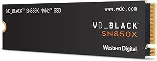 WD Black SN850X 2TB NVMe PCIe 4.0 x4 M.2 Internal Gaming SSD Without Heatsink