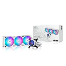 Asus ROG STRIX LC III 360 ARGB LCD AIO CPU Liquid Cooler White Edition