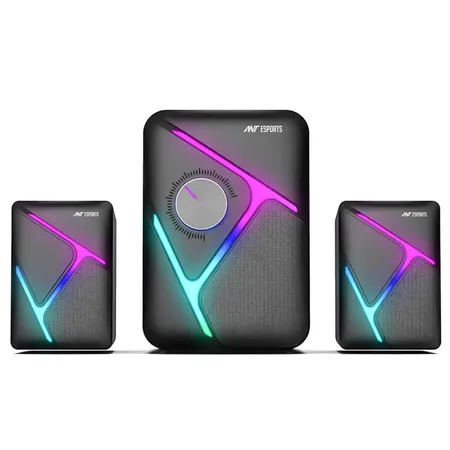 Ant Esports GS270 2.1 Channel RGB Stereo Gaming Sp...
