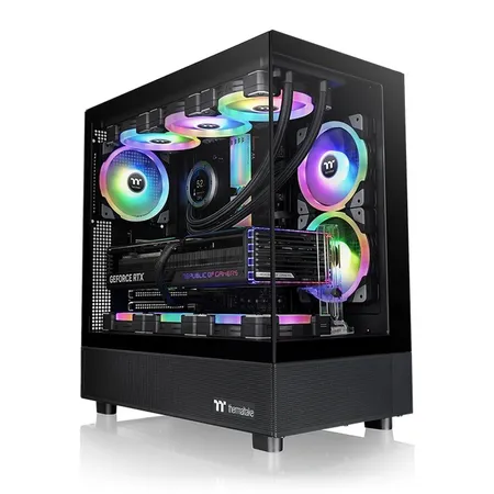 Thermaltake View 270 ARGB Snow Mid Tower Tempered Glass Computer Case