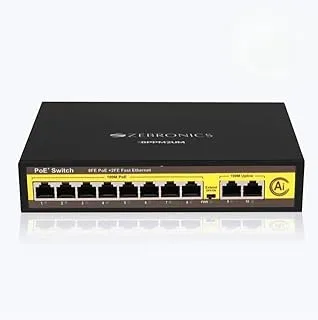 Zebronics Zeb 8PM2UM 120 8 Port PoE Switch (8PM2UM)